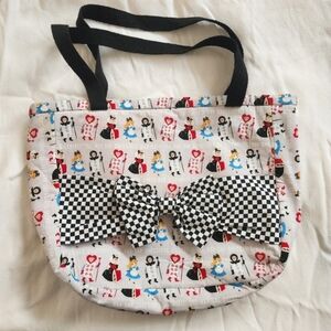 Alice in Wonderland Kawaii Tote Bag | Book Bag Cosplay Disneycore